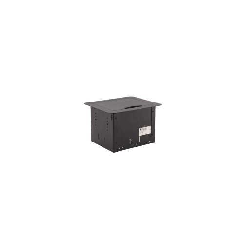 Kramer Table Mount Modular Multi−Connection Solution − Tilt−Up Lid