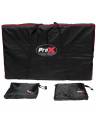 ProX Collapse and Go 4 Panel DJ Facade (Black Frame)