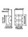 Penn-Elcom Bar Type Speaker Handle