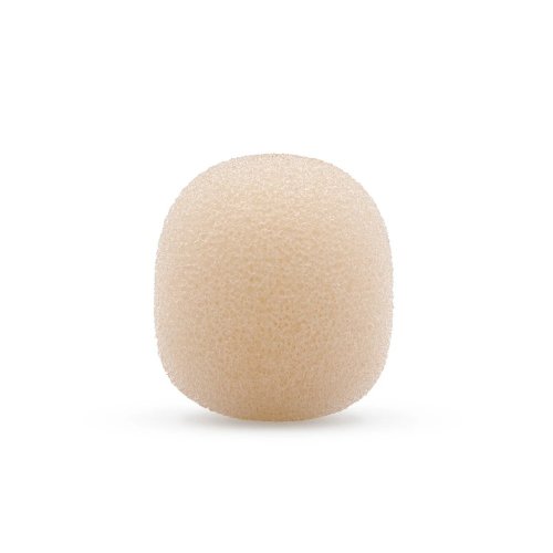 Bubblebee The Microphone Foam for Lavalier Mics - Beige, Large (5-Pack)