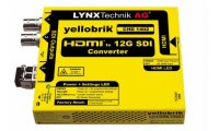 LYNXTechnik yellobrik CHD 1402 HDMI to 12G-SDI Converter