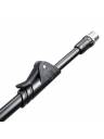 Gravity Mic Stand w/ Round Base & 2-Point Telescoping Boom - 880mm