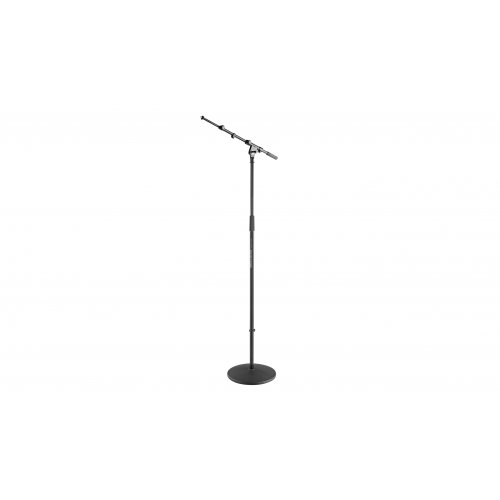 K&M 26145 Round Base Microphone Stand w/Boom