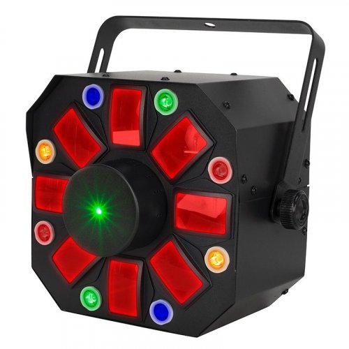 Eliminator Furious Three RG 3-FX-In-1 Lighting Effect Fixture