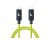 Angelbird USB-C 4.0 Solid Flex Cable - Lime, 1ft/32cm