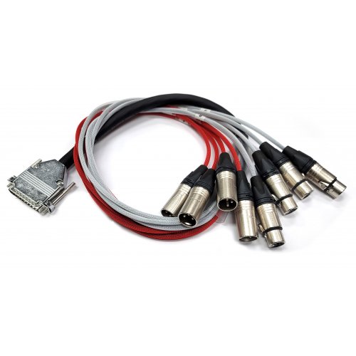 BRTB Viper DB25 AES Break In/Out to XLR - 3 Feet