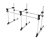 Gibraltar GRSDJ-E Elevate DJ Workstation