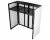 Odyssey Media DJ Booth, Fits 46″ Flat Screen TV/Monitor