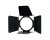 ADJ COB Cannon Wash Barn Doors (Black)