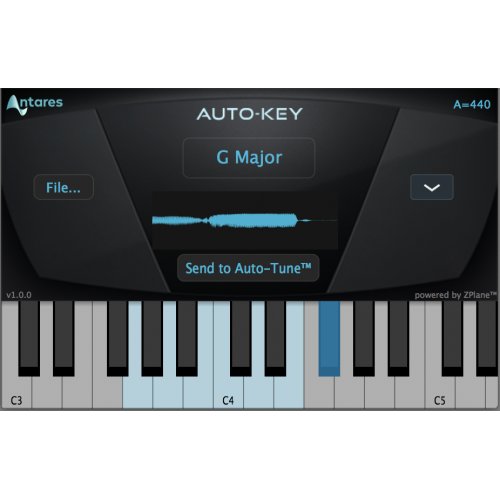 Antares Auto-Key 2 Automatic Key and Scale Detection (Download)