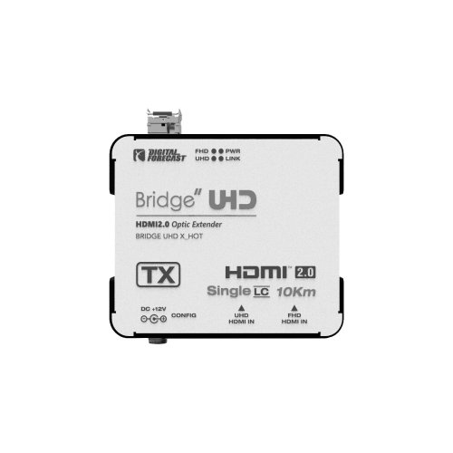 Digital Forecast Bridge UHD X_HOT HDMI 2.0 to Optic FHD/UHD Converter