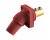 Hubbell Series 16 Single Pole Angled Receptacles, Double Set Screw, Female - RED