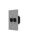 ChamSys GeNetix GW2O 2-Port Wall Mount PoE Powered Node - DMX Out