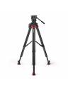 Sachtler System aktiv10 Sideload w/ Flowtech100 Tripod Kit, Mid-Level Spreader