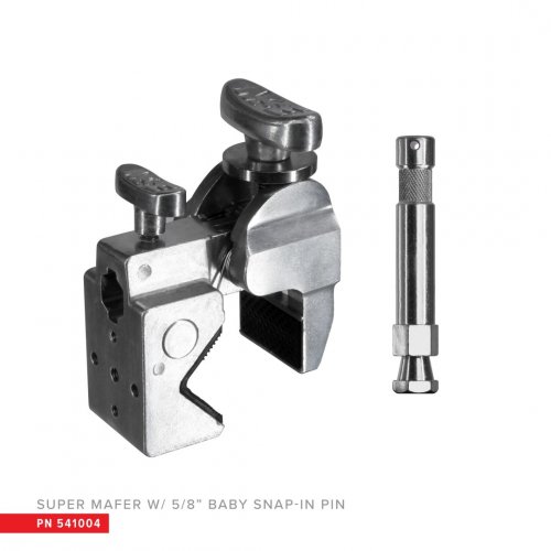 Matthews Super Mafer Clamp w/ Baby Pin - Silver
