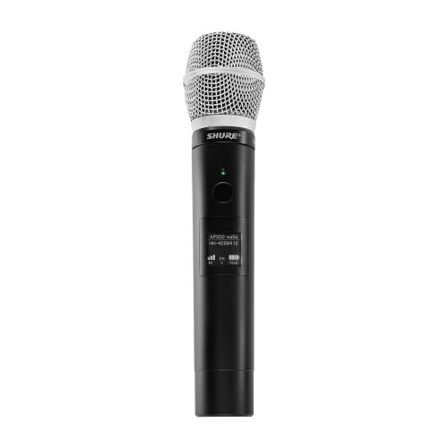 Shure MXW2X Handheld Transmitter with SM86 Capsule