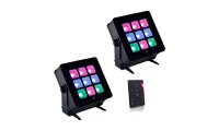 Ape Labs Marvel Pix Wash RGBwWcWL Battery-Powered Pixel LED - Set of 2