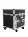 ProX T-10MRLT 10U Rack x 10U Top Mixer DJ Combo Flight Case