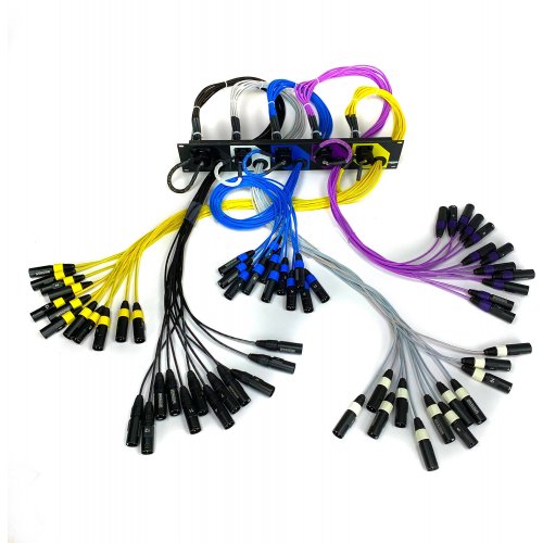 Whirlwind Patchmaster 60 Channel Colour Coded Snake