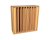 Asono 24in Quadratic Acoustic Sound Diffuser - Natural