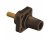 Hubbell HBLFRSBN 400A Cam Lock Female Panel Mount Threaded - Brown