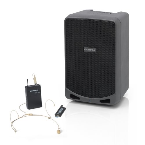 Samson Expedition XP106wDE Battery Powered PA w/ Headset Mic