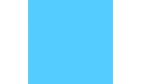 Rosco Roscolux 72 Azure Blue Gel Sheet