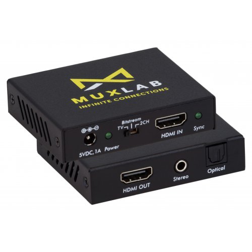 Muxlab 4K HDMI Audio De-Embedder