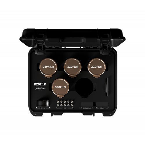 DZOFilm Arles Luster 25/35/50/75mm 4-Piece Cine Lens Kit (PL Mount)