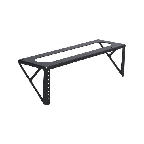 AVShop 3U Under Desk Rack Bracket with 10/32 Threaded Rails
