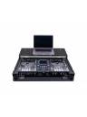 Headliner Pitch Black Flight Case w/Laptop Tray & Wheels for System One