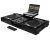 Odyssey Black Label Low Profile Glide Style Turntable Coffin (10in Mixer)