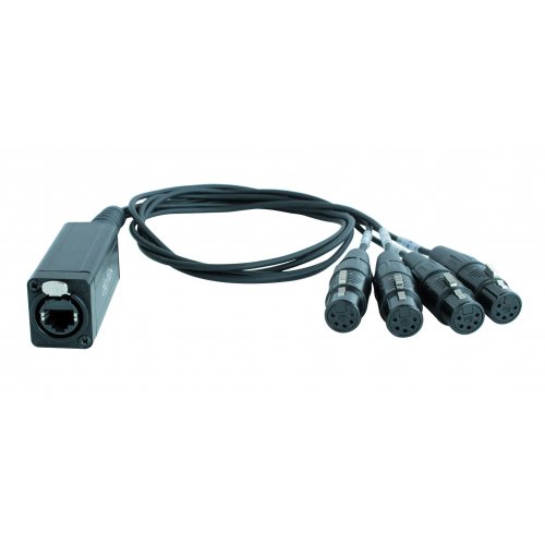 Digiflex LDMX5-CAT-IN 4 Universe 5 Pin DMX over Cat5