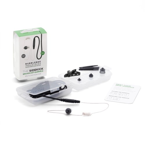 Bubblebee The Sidekick Broadcast Earpiece IFB In-Ear Monitor - Long