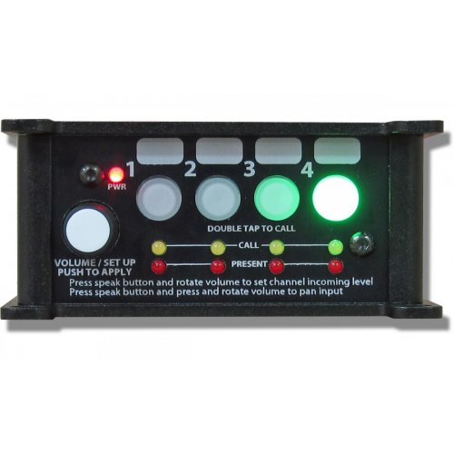 Glensound Beatrice B4 4 Channel Network Audio Beltpack Intercom