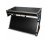 ProX Portable Z-Style DJ Table Flight Case - Black/Silver