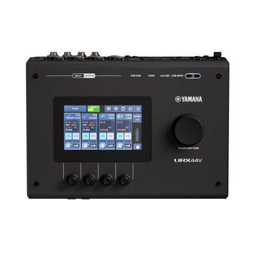 Yamaha URX44V 6x4 HDMI-USB Audio/Video Interface - Black