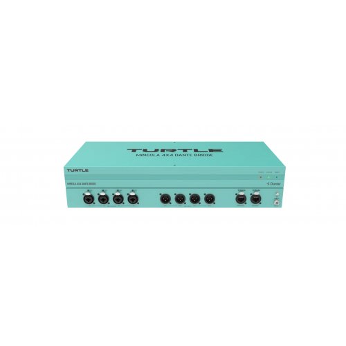 Turtle AV Mineola 4 in x 4 out Dante Audio Bridge