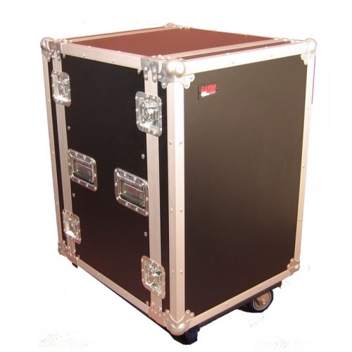 Gator G-Tour 14 Space 19\" Flight Rack w/ Casters, (2 locking)