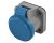 Hubbell Single Pole Weather Protective Covers - Blue