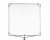 Matthews 48x48 Solid Frame Scrim - Artificial Silk White