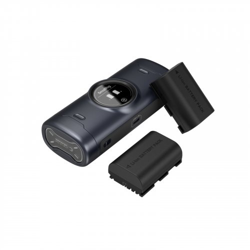 SmallRig Portable Charger Case Kit for Canon LP-E6P Camera Batteries