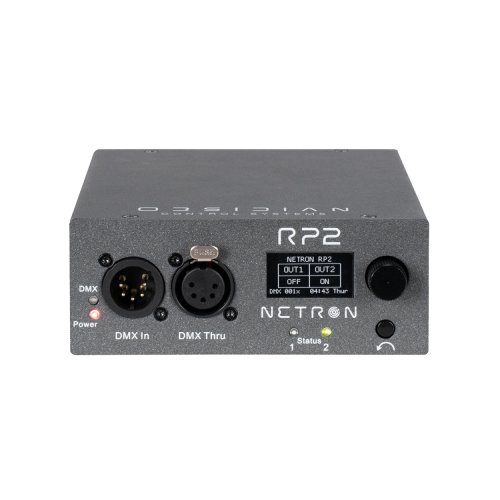 Obsidian Control NETRON RP2 2-way DMX Power Relay