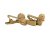 WindTech TC-10 Rotating Lavalier Clip (3-Pack) - Tan