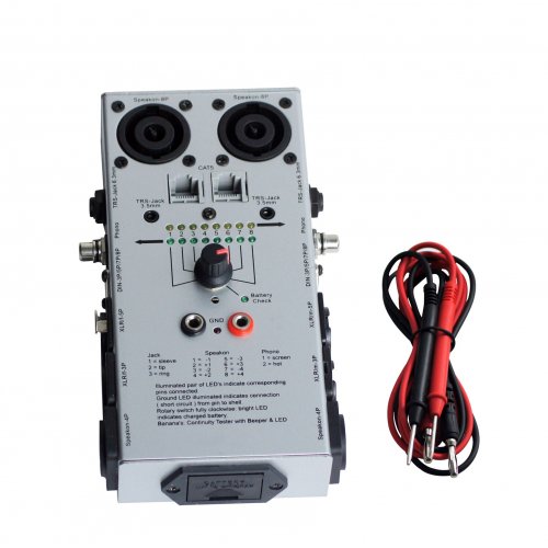 Apex ACT4 Deluxe Cable Tester with Lead Probes