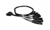 AVShop 4-Wire Intercom & Tally Breakout Cable for Blackmagic URSA Studio Fibre