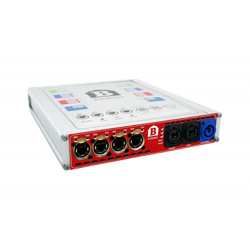 Barnfind BarnColor 4x1G RJ45 w/ PoE Video Transmitter - Red