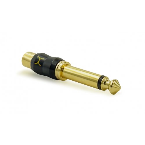Digiflex HAAX RCA Female to 1/4in TS Male Premium Audio Adapter