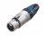 Neutrik NC4FXX 4 Pin XLR Female Connector w/ Nickel Housing & Silver Contacts