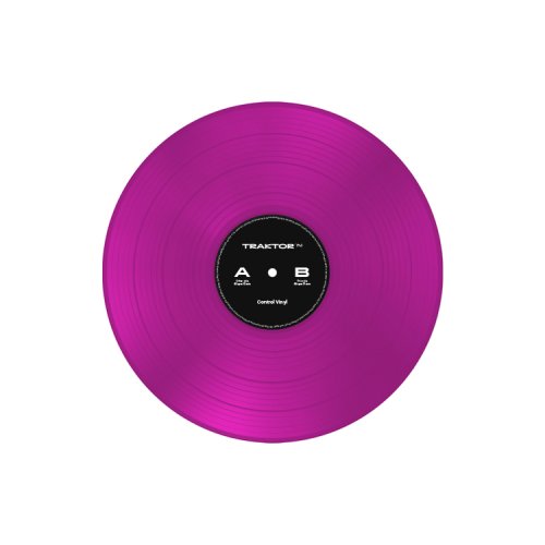 Native Instruments Traktor Control Vinyl - Transparent Neon Pink